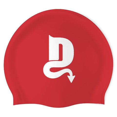 Marinwood Waterdevils - Swimoutlet PO26013604 (RED/01) - Wrinkle-Free Silicone Swimming Cap