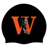 Washougal High School Swim Team - PO24089621 (BLK/3) - Seamless Silicone Swimming Cap