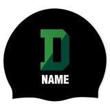Deerfield Academy - Swimoutlet PO2943-0113 (BLK/02/P) - Wrinkle-Free Silicone Swimming Cap