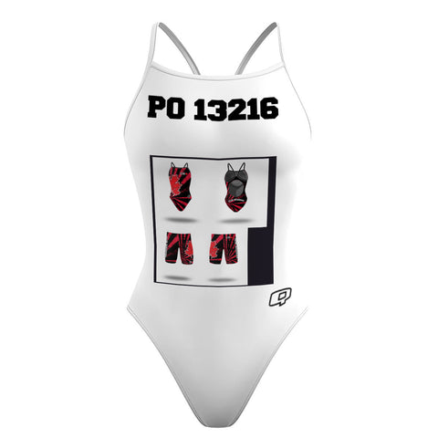 Club Warriors - Skinny Strap Swimsuit