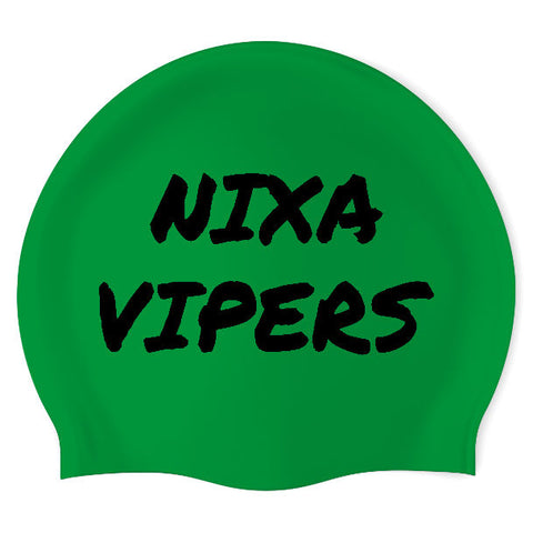 Nixa Parks and Recreation - Swimoutlet PO25884850 (KEL/01) - Wrinkle-Free Silicone Swimming Cap
