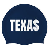 TEXAS - Swimoutlet PO25647917 (NBL/01) - Wrinkle-Free Silicone Swimming Cap