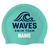 Wayside Waves - Swimoutlet PO69314 (TEL/01/P) - Wrinkle-Free Silicone Swimming Cap