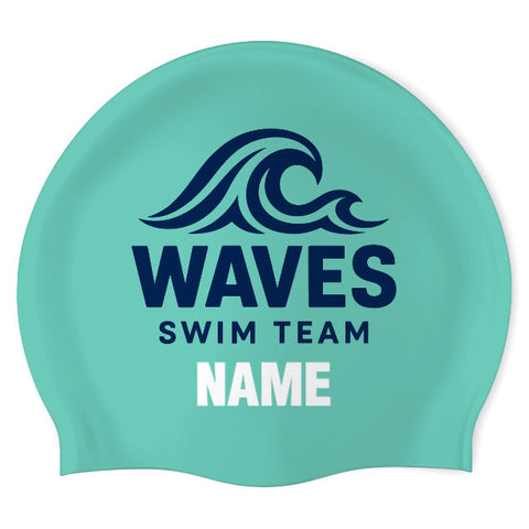 Wayside Waves - Swimoutlet PO69314 (TEL/01/P) - Wrinkle-Free Silicone Swimming Cap
