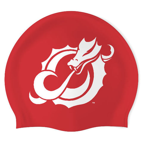 Minnesota State University Moorhead Swimming - Swimoutlet PO26588671 (RED/01) - Wrinkle-Free Silicone Swimming Cap