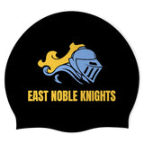 East Noble Middle School - Swimoutlet PO25862813 (BLK/02) - Wrinkle-Free Silicone Swimming Cap