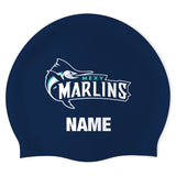 Mexy Marlins - Swimoutlet PO17854610 (NBL/03/P) - Wrinkles Free Silicone Swimming Cap