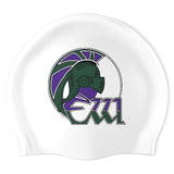 Edmonds-Woodway HS Boys' Swim Team- Swimoutlet PO38856 (WHT/03) - Wrinkle-Free Silicone Swimming Cap