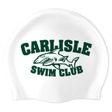 Carlisle Swim Club - Swimoutlet PO26322169 (WHT/01) - Wrinkle-Free Silicone Swimming Cap