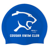 BYU Cougar_Swimoutlet 26039399 (ROY_01) - Wrinkle-Free Silicone Swimming Cap