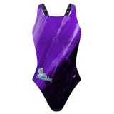 Dundas Seahawks - Purple - Classic Strap Swimsuit