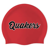 New Philadelphia City Schools Athletic Department - Swimoutlet PO25563335 (RED/02) - Wrinkle-Free Silicone Swimming Cap
