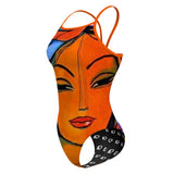Cesar Valverder - Sunback Naranja - Sunback Tank Swimsuit