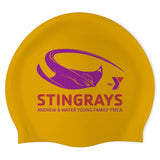 Young Family YMCA Stingrays - Swimoutlet PO63054 (MGL/02) - Wrinkle-Free Silicone Swimming Cap