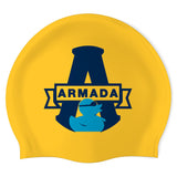 Armada Swim - Swimoutlet PO25413567 (YEL/02) - Wrinkle-Free Silicone Swimming Cap