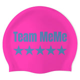 Team MeMe - Swimoutlet PO26323783 (NEP/01) - Wrinkle-Free Silicone Swimming Cap