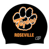 Roseville 1 - Silicone Swimming Cap - PERSONALIZED