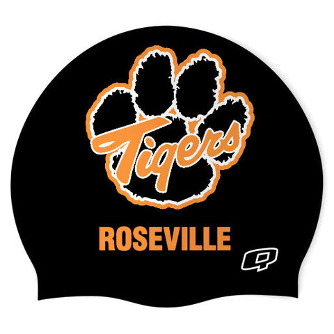 Roseville 1 - Silicone Swimming Cap - PERSONALIZED