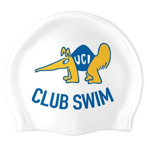 UCI Swim Club - Swimoutlet PO24183664 (WHT/02) - Seamless Silicone Swimming Cap