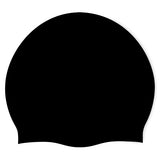 Charles City YMCA - Swimoutlet PO25748703 (BLK/02/P) - Wrinkle-Free Silicone Swimming Cap