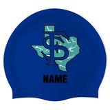 Fort Stockton HS Swim Team - Swimoutlet PO15399 (RBL/03/P) - Wrinkle-Free Silicone Swimming Cap