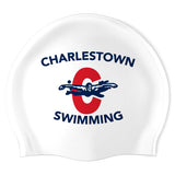 Boys & Girls Clubs of Boston - Swimoutlet 25651533 (WHT-02) - Wrinkle-Free Silicone Swimming Cap