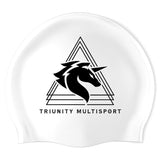 TriUnity Multisport - Swimoutlet POSO58643 (WHT/01) - Wrinkles Free Silicone Swimming Cap