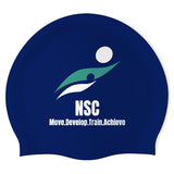 Bermuda National Sport Centre - Swimoutlet PO26440049 (NBL/02) - Wrinkle-Free Silicone Swimming Cap