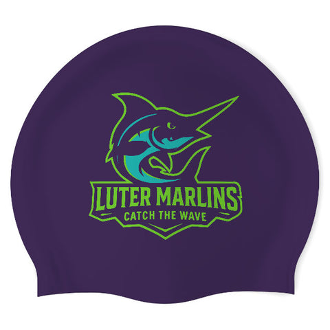 Luter YMCA - Swimoutlet PO61807 (PUR/02) - Wrinkle-Free Silicone Swimming Cap