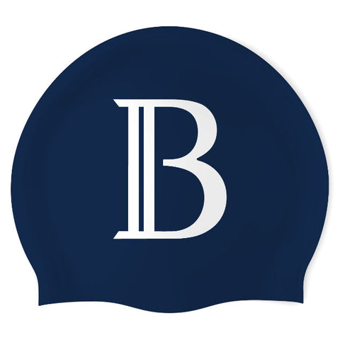 Brookstone School - Swimoutlet PO25618539 (NBL/01) - Wrinkle-Free Silicone Swimming Cap