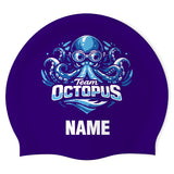 Swim Stars Academy - Swimoutlet PO73360 (PUR/03/P) - Wrinkle-Free Silicone Swimming Cap