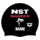 Nampa Swim - Swimoutlet PO25553408 (BLK/02/P) - Wrinkle-Free Silicone Swimming Cap