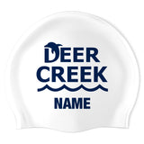 Deer Creek - Swimoutlet PO18003819 (WHT/01/P) - Wrinkle-Free Silicone Swimming Cap