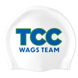The Claremont Club - Swimoutlet PO25586532 (WHT/02) - Wrinkle-Free Silicone Swimming Cap