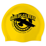 Carlos Blackhawks - Swimoutlet PO26078789 (YEL/01) - Wrinkle-Free Silicone Swimming Cap