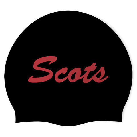 David Douglas High School - Swimoutlet PO25621727 (BLK/01) - Wrinkle-Free Silicone Swimming Cap