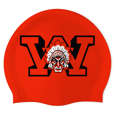 Wayne HS - Swimoutlet PO23008650 (RED/2) - Custom Silicon Swimcap