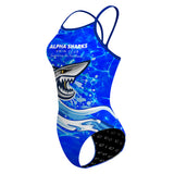 Alpha Sharks Swim Club - Skinny Strap Swimsuit