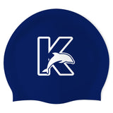 Kutztown Dolphins - Swimoutlet PO26227136 (NBL/01) - Wrinkle-Free Silicone Swimming Cap