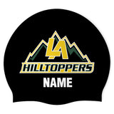 LAHS Swimming - Swimoutlet PO78620 (BLK/03/P) - Wrinkle-Free Silicone Swimming Cap