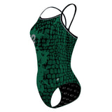 Guymon Gator skinny 1 - Skinny Strap Swimsuit