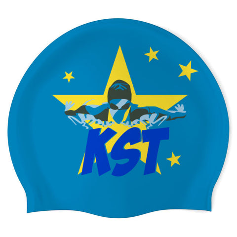 Kenilworth Superstars - Swimoutlet POTEST2 (LBL/4)- Seamless Silicone Swimming Cap