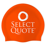 SelectQuote - Swimoutlet PO24993653 (ORG/01) - Wrinkle-Free Silicone Swimming Cap