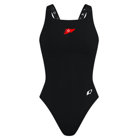 Hudson - Solid Classic Strap Swimsuit - PERSONALIZED