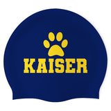 Kaiser HS Cougars - Swimoutlet PO79004 (NBL/01) - Wrinkle-Free Silicone Swimming Cap