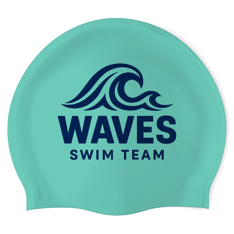 Wayside Waves - Swimoutlet PO69314 (TEL/01) - Wrinkle-Free Silicone Swimming Cap
