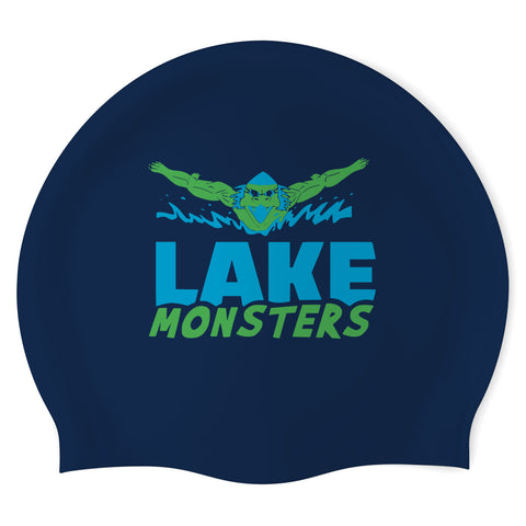 Mission Valley Aquatics - Swimoutlet PO24428518 (NAV/02) - Wrinkles Free Silicone Swimming Cap