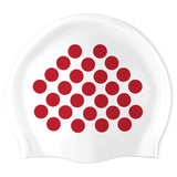 Apollo Beach Swim Team - Swimoutlet PO25447032 (WHT/01) - Wrinkle-Free Silicone Swimming Cap