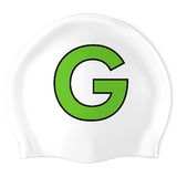 Farmington Glen Aquatic Club - Swimoutlet PO26297991 (WHT/02) - Wrinkle-Free Silicone Swimming Cap