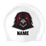 IUP Swim Team - Swimoutlet PO25638992 (WHT/03/P) - Wrinkle-Free Silicone Swimming Cap